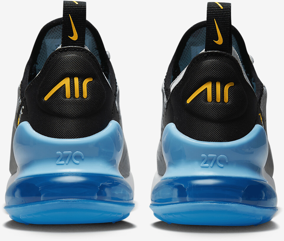 Buy Nike Air Max 270 GS Light Smoke Grey Laser Orange Baltic Blue Iron Grey from 48.00 Today Best Deals on idealo