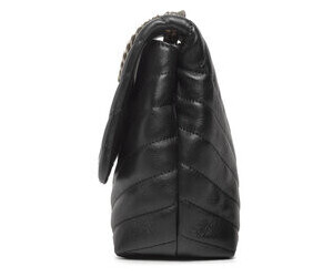 NEW Tory Burch Black SMALL Kira Chevron Convertible Shoulder Bag $548
