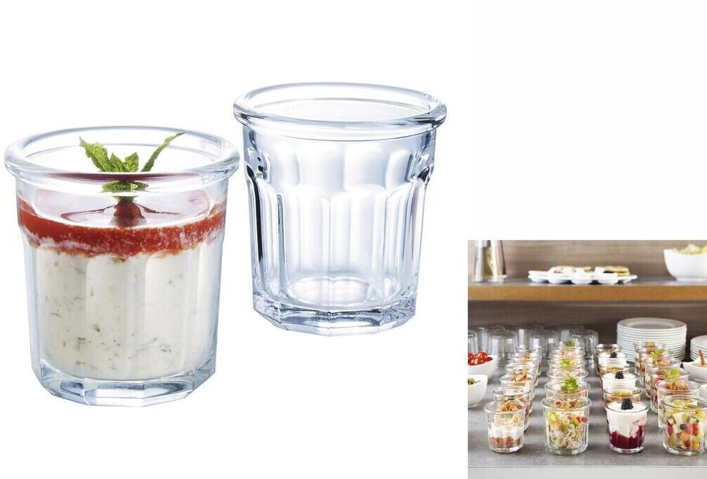 Arcoroc Set of glasses Eskale transparent 12 pieces 9 cl