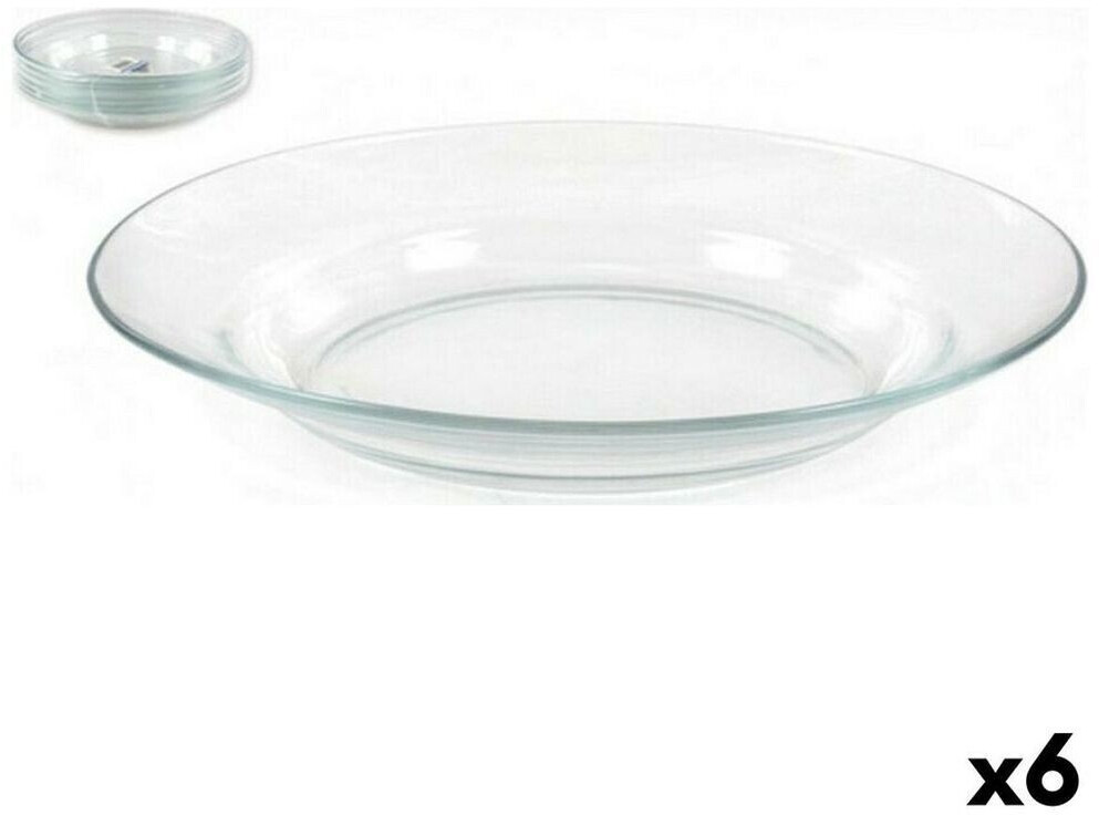 BigBuy Home Soup plate Lys Ø 23 cm