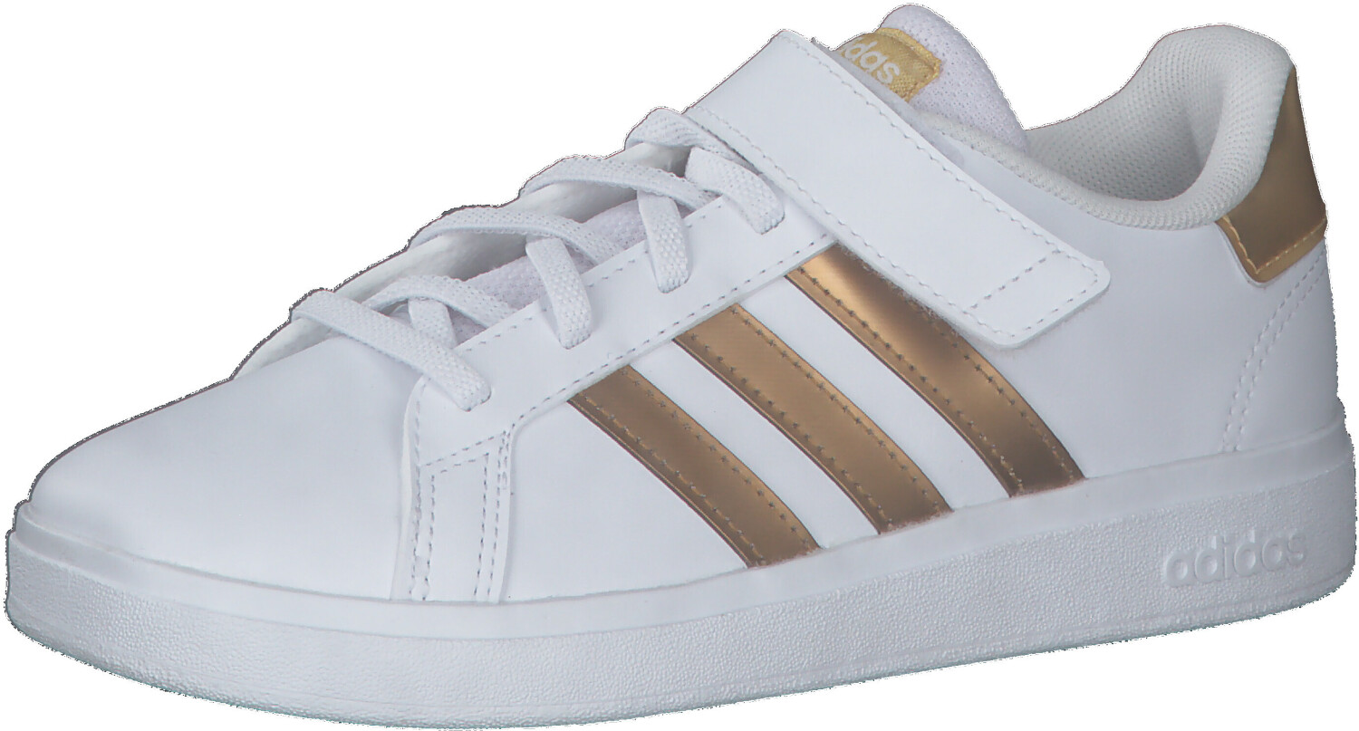 Image of Adidas Grand Court 2.0 EL K ftwr white/ftwr white/magold (GY2577)