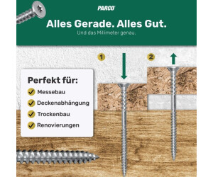 100 Justierschrauben TX25, Holz/Holz, 6x70, 6 mm, 70 mm, 100 Stück