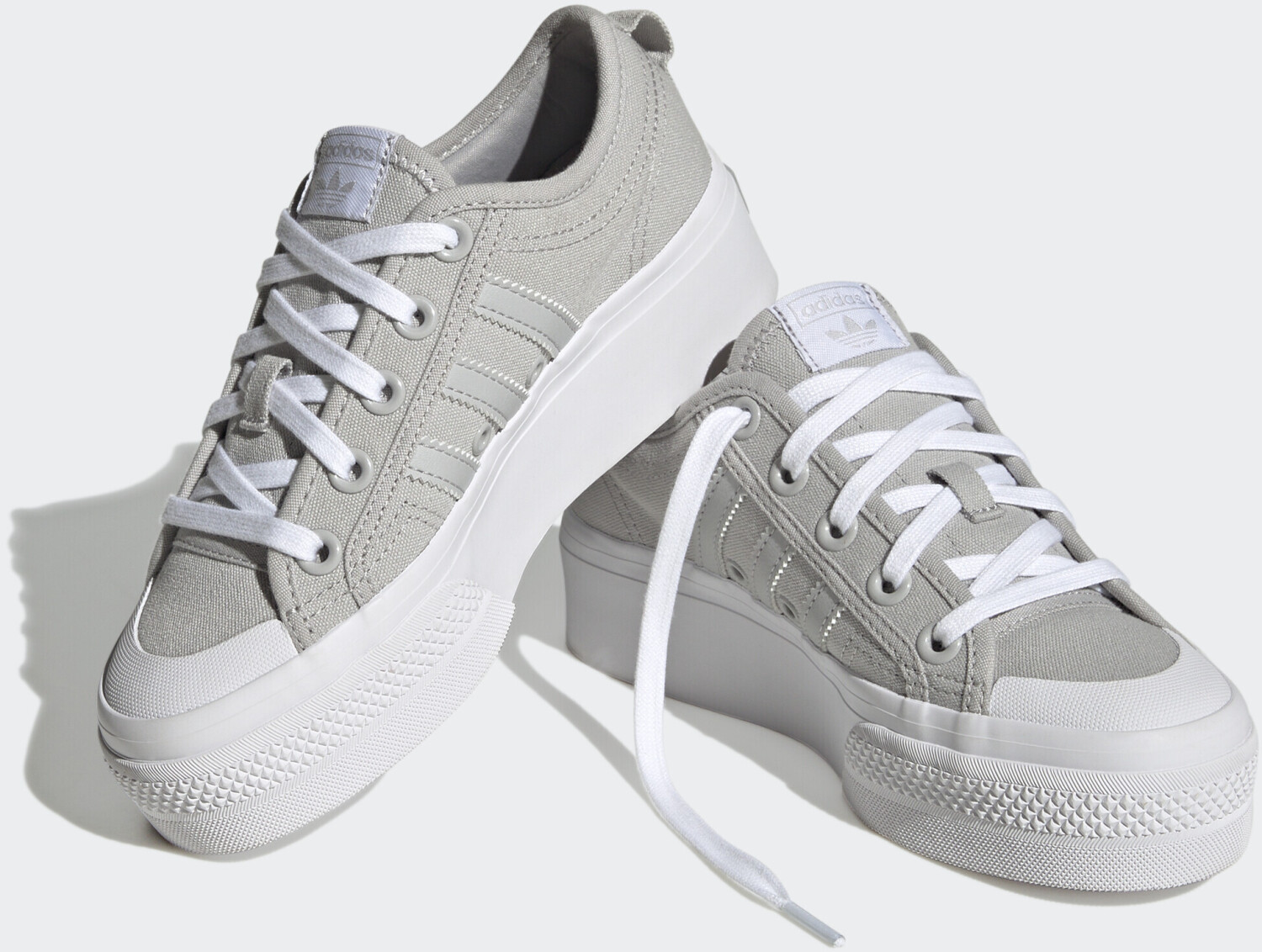 Adidas Nizza Platform Kids GY9932 grey two grey two cloud white