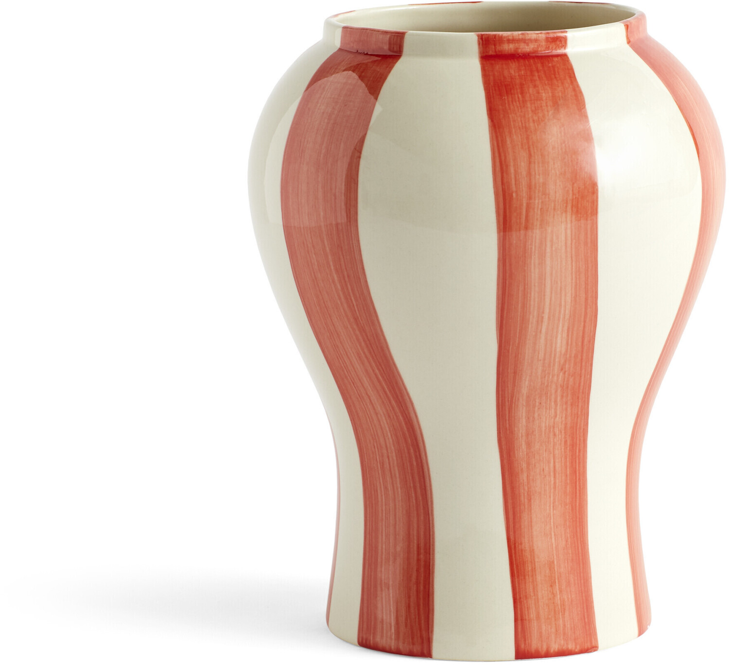 HAY Sobremesa stripe S 22cm Red