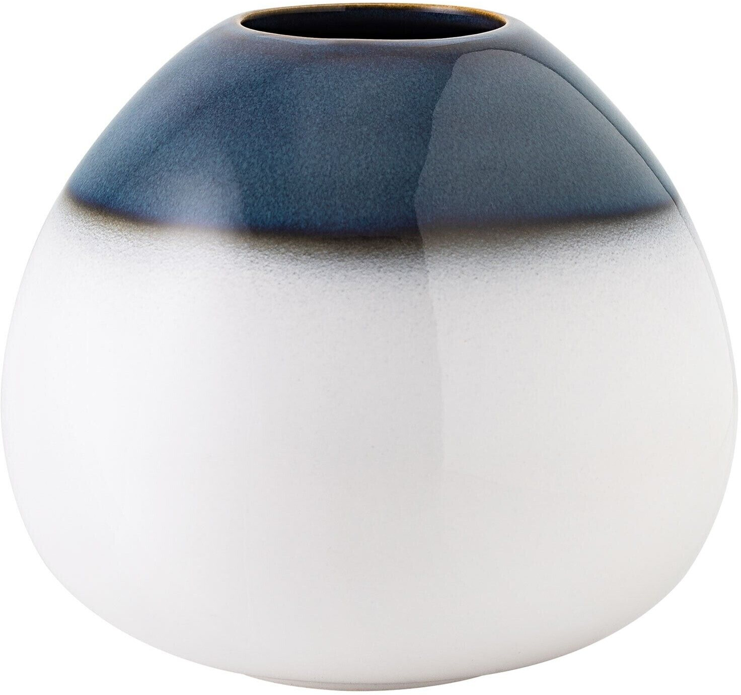 Villeroy & Boch Lave Home Egg Shaped 13cm Blue White