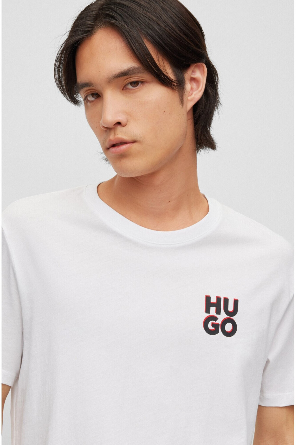 T-Shirts bei --Dimento 57,99 mit Zweier-Pack Stack-Logos € Schwarz | Weiß Baumwolle Hugo / (hbeu50492550960) Preisvergleich ab aus