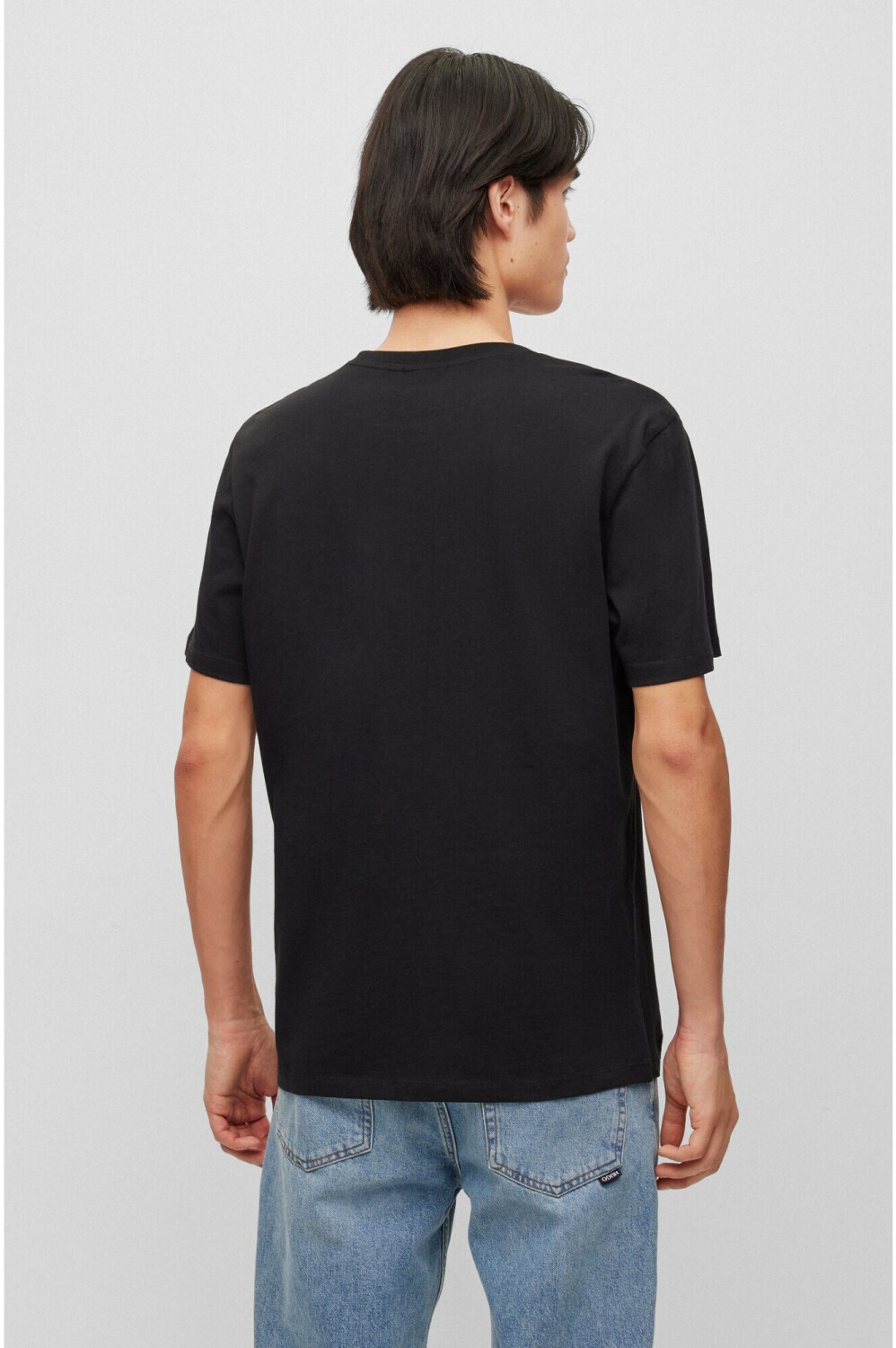 (hbeu50492550960) | Baumwolle bei Weiß Schwarz --Dimento T-Shirts Hugo Preisvergleich ab 57,99 Stack-Logos aus mit / Zweier-Pack €