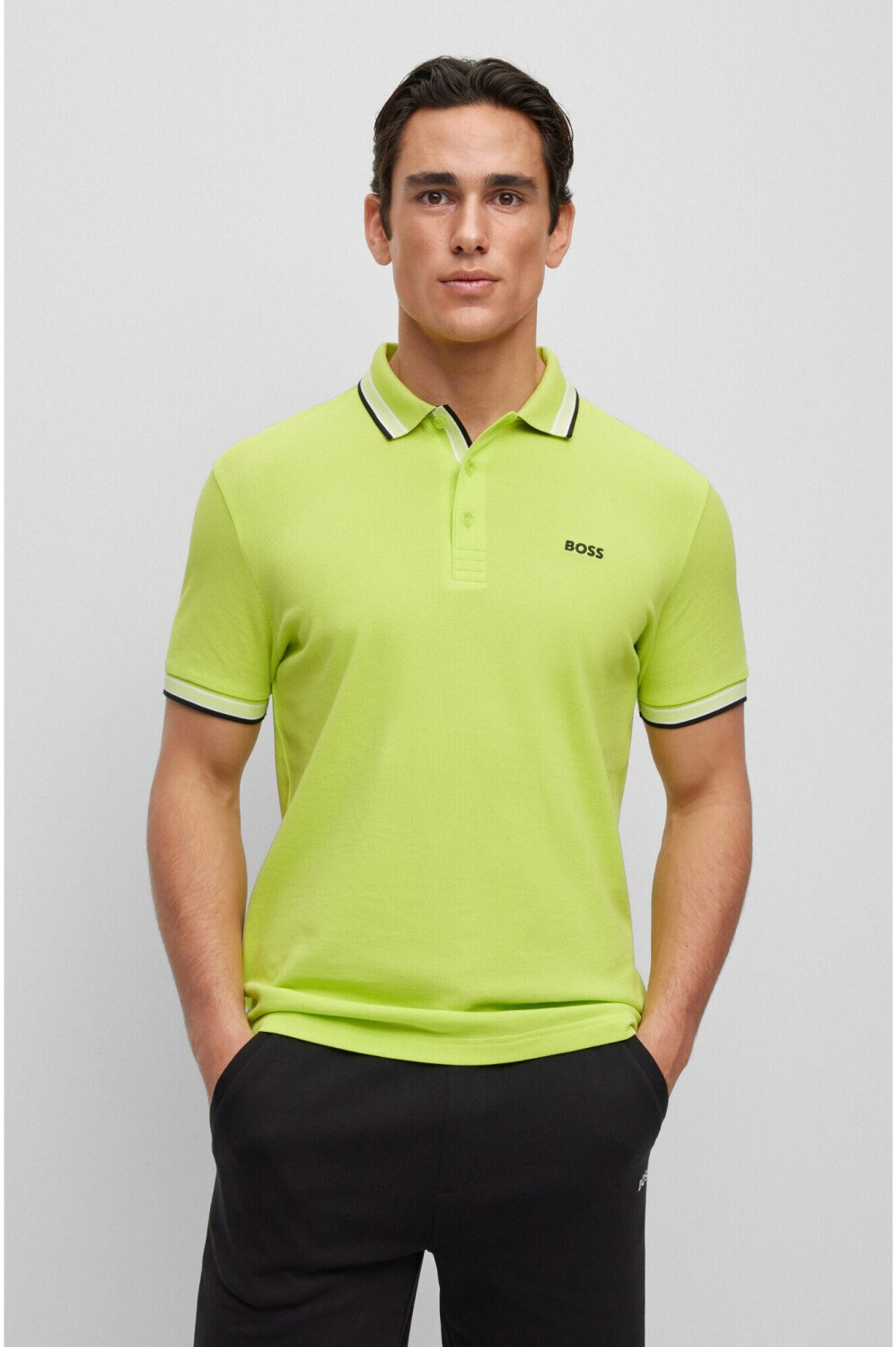 Hugo boss online lime green polo