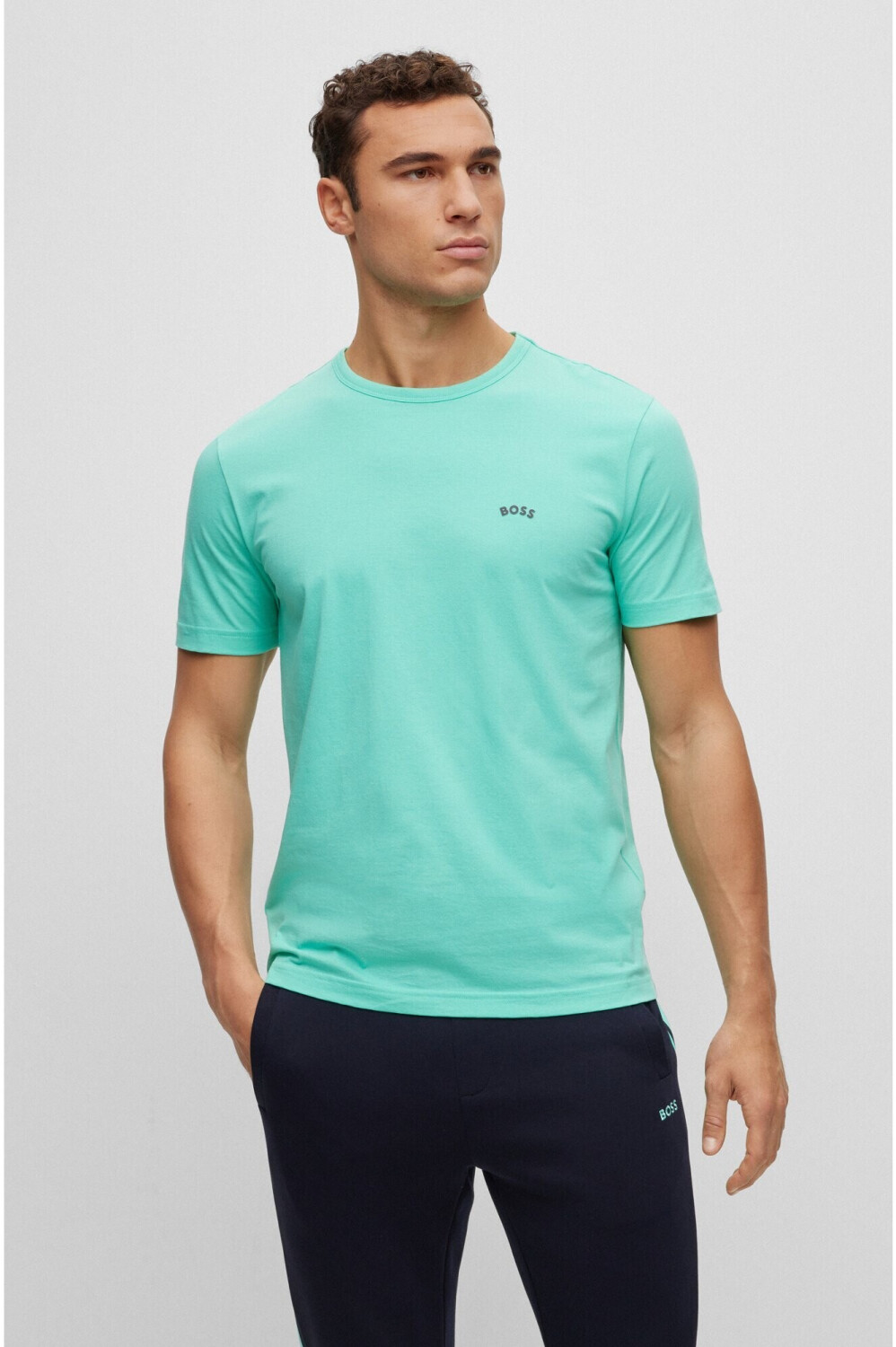 Hugo boss turquoise t on sale shirt