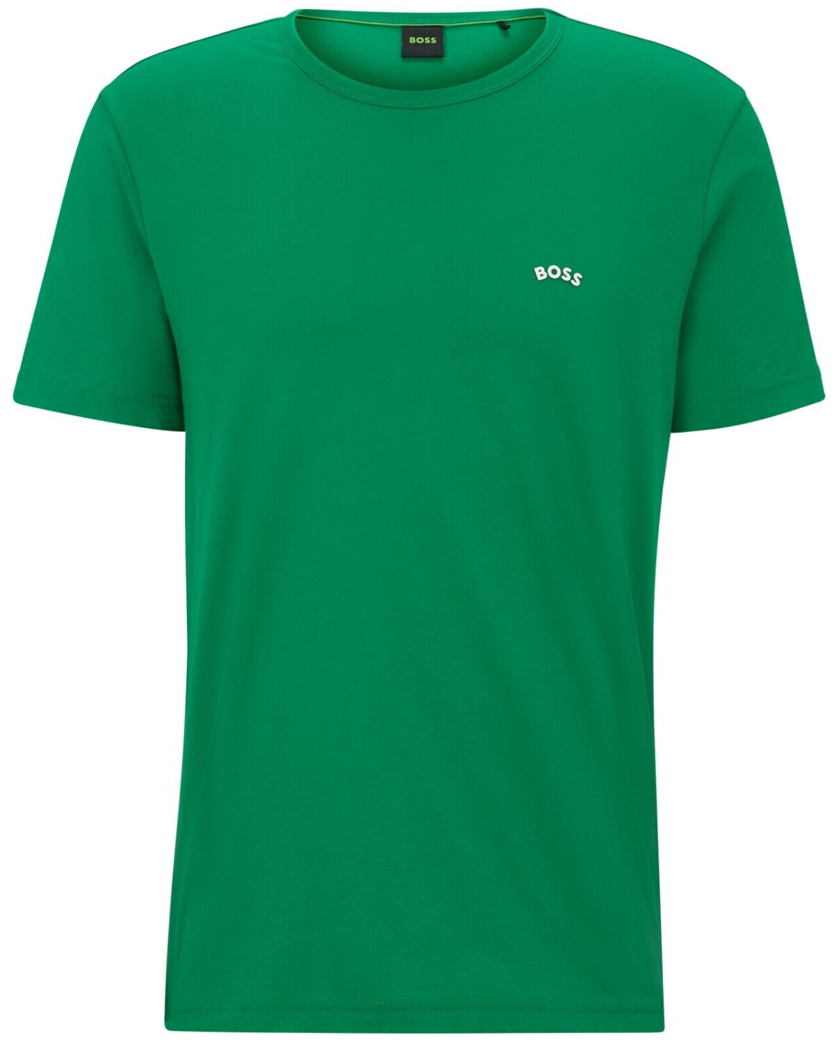 BOSS Maglietta Uomo Jersey Curved – Nero – XXL – 100% Cotone