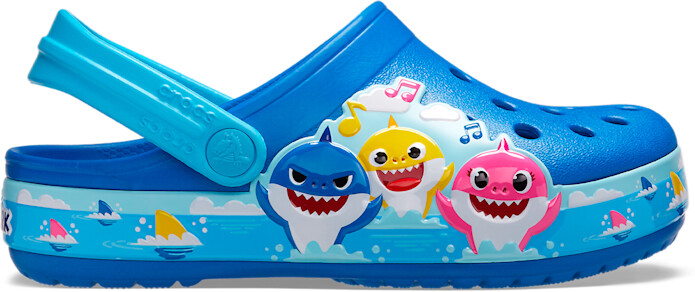 Crocs Toddler Fun Lab Baby Shark 207066 bright cobalt ab 27 16 Preisvergleich bei idealo