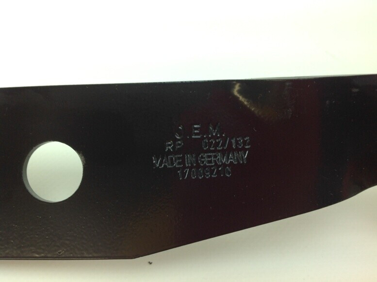 mayddle mayddle Rasenmähermesser 313 mm für Al-Ko (22-132) - back view