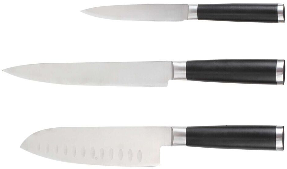 LIVOO Knife Set 3 pcs. black MEC115
