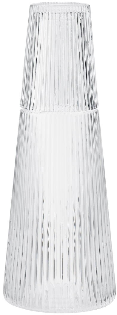 Stelton Pilastro carafe with glass 1 l, clear