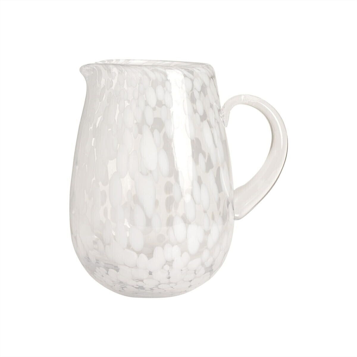 OYOY Jali carafe Ø 15.3 cm, white
