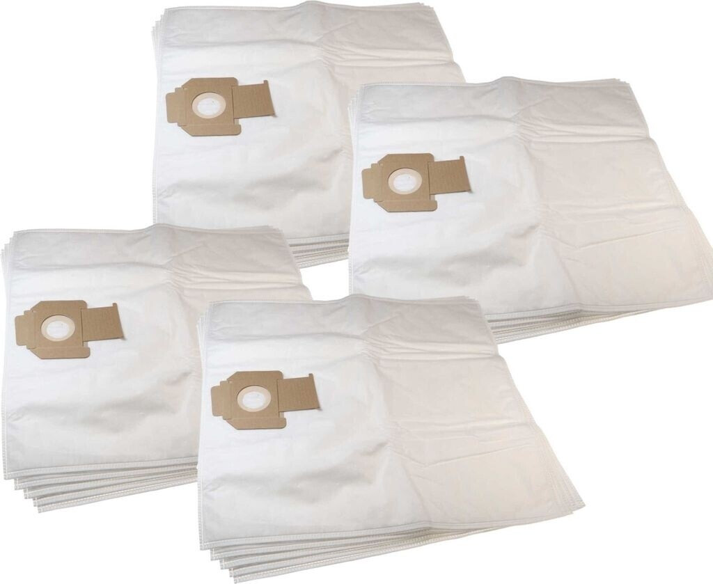 vhbw 20x vacuum cleaner bags replacement for Nilfisk 302004004 for vacuum cleaners - micro fleece, 64cm x 58cm, white