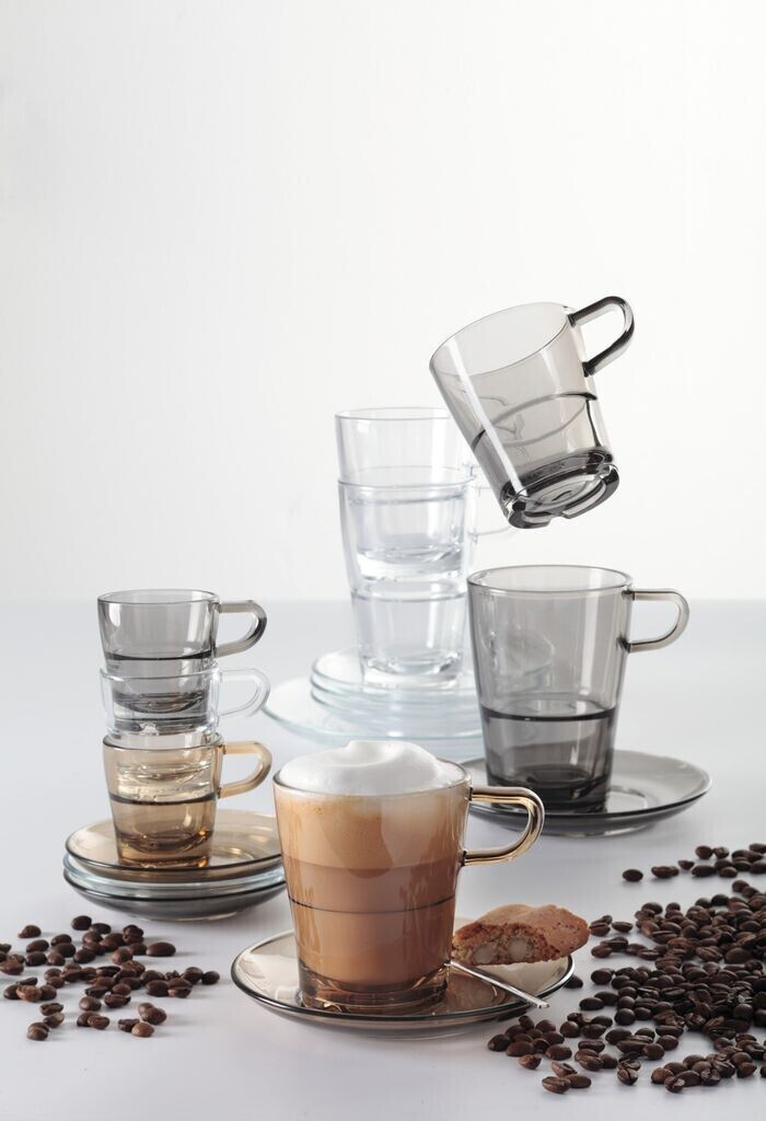Leonardo 024013 'Senso' Kaffeetasse 'Senso', 170ml, stapelbar, Glas,  transparent (6er Pack) ab 23,95 € | Preisvergleich bei