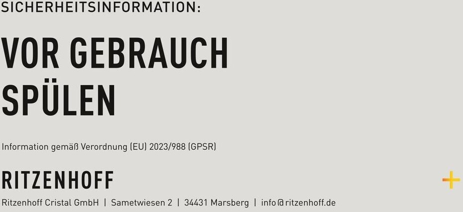 RITZENHOFF Set Di 2 Bicchieri Da Gin 700 Ml - Serie Sternschliff, Cristallo Con Linee In Rilievo, Made In Germany, Alta Qualità