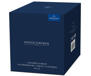 Manufacture Rock Shot Glasses 4 cl, 4-pack - Villeroy & Boch @ RoyalDesign