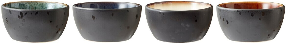 Bitz Bowl Set 10cm Pack of 4 Black