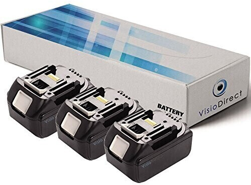 Visiodirect Lot de 3 batteries pour dewalt DCL510