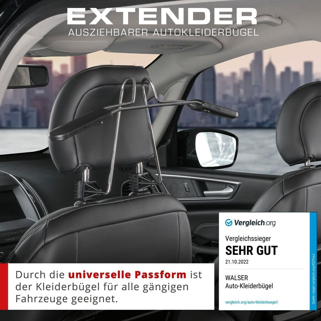 Yunnker Autokleiderbügel 10 stücke Universal Auto SUV Rücksitz Kopfstütze  Haken Lagerung, (10-tlg), Kleiderbügel Halter