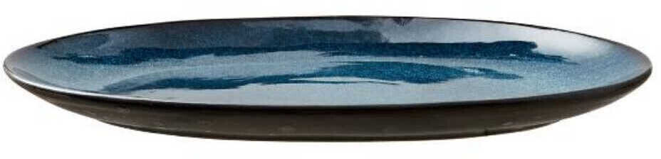 Bitz Gastro black dark blue oval platter 36x25 cm