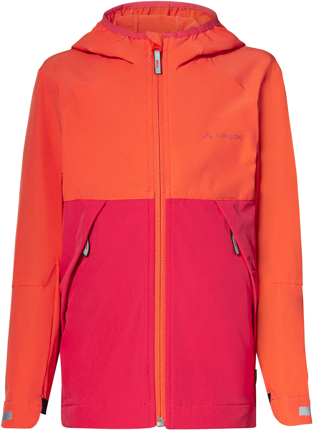 VAUDE Kids Moab Stretch Jacket bright pink/orange