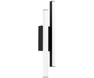 Eglo LED Wandleuchte Serricella in Schwarz und Weiß 2x 4,5W 2200lm IP55  schwarz ab 64,11 € | Preisvergleich bei