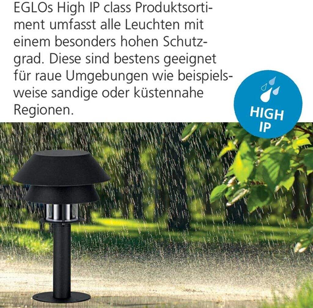 Eglo LED Wandleuchte Serricella in 64,11 Weiß und IP55 ab € bei schwarz Preisvergleich | 4,5W Schwarz 2200lm 2x