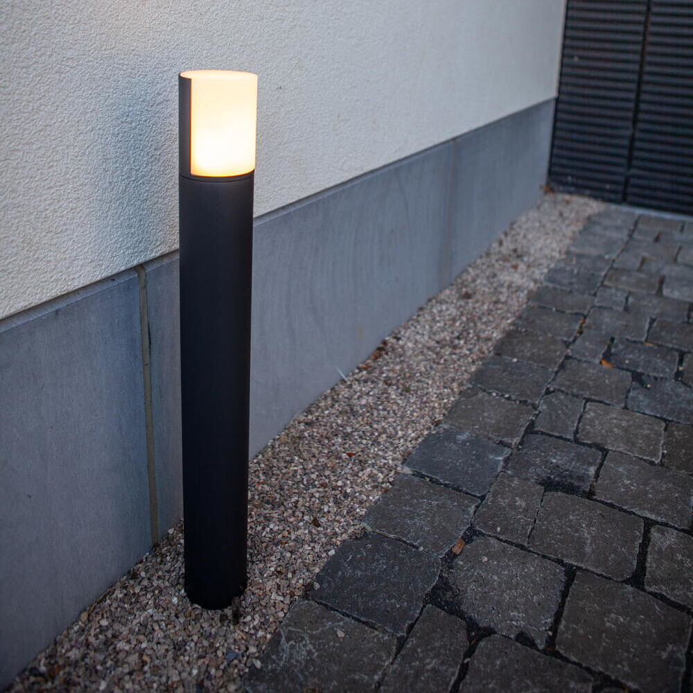 Lutec | € 63,54 schwarz bei 500lm Wegeleuchte Cyra in LED ab Preisvergleich Schwarz-matt IP54 8W