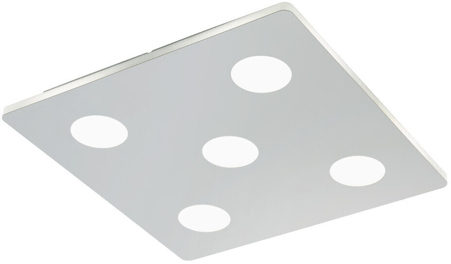 Eglo 96939 LED ceiling light CABUS silver, chrome satined L:35cm W:35cm H:4.5cm IP44
