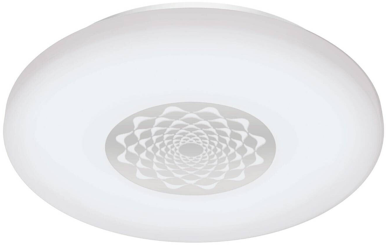 Eglo Preisvergleich ab 900008 Ø:34cm dimmbar Connect-Z € LED CAPASSO-Z weiß, Wand-/Deckenleuchte chrom bei | Funktion 2700-6500K H:7 46,39 mit