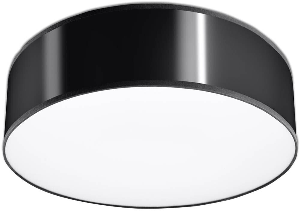 Sollux SL.0121 ceiling light ARENA 35 black L: 35, W: 35, H: 12, socket E27, dimmable