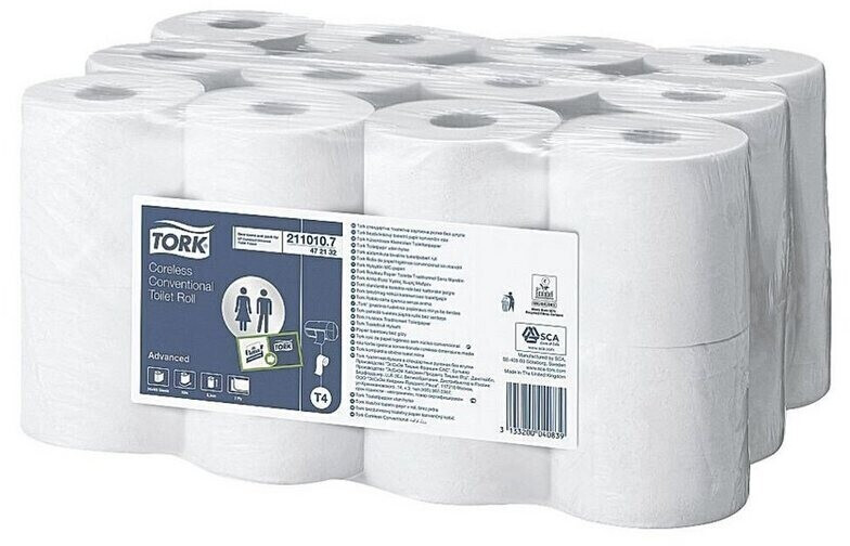 Tork T4 Advanced toilet paper 2-ply white (24 pcs)