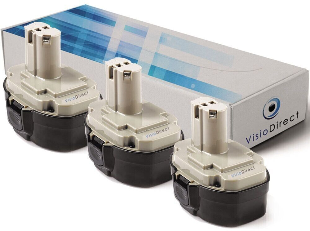 Visiodirect Batterie pour Hitachi DS12DVF2 DS12DVF3 DW18D FDS12DVC FDV12DV