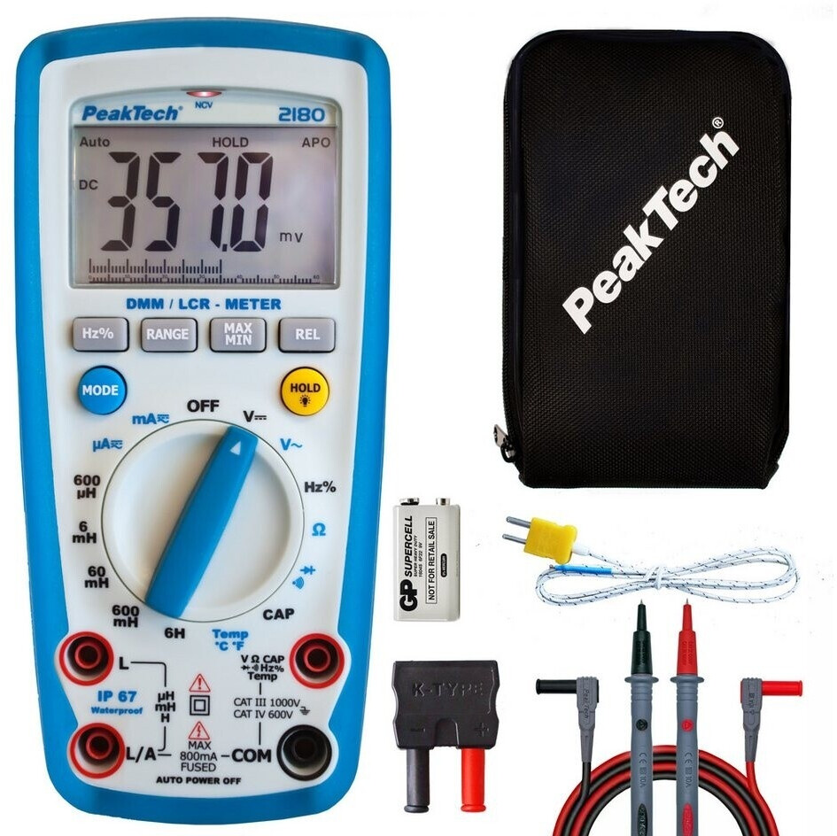 PeakTech P 2180 RMS 1000V 600mA