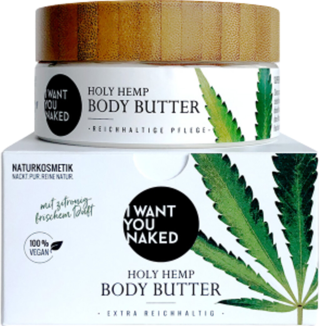 I Want You Naked Holy Hemp Body Butter (200ml)