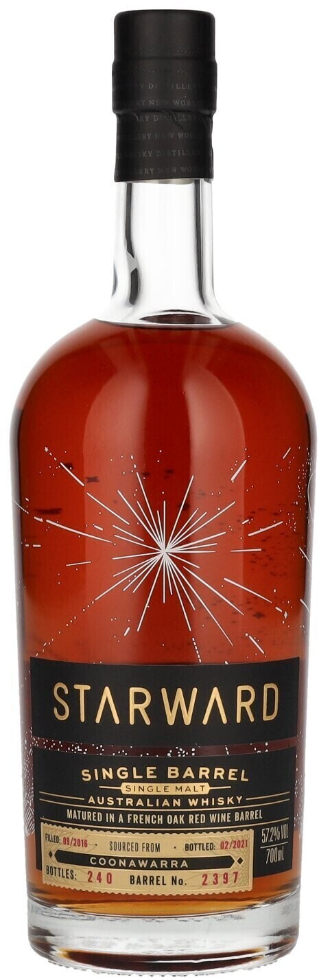 Starward Coonawarra Single Barrel Australian Whisky 0.7l 57,2%