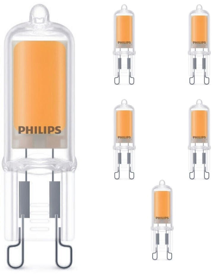 kontrol procent storhedsvanvid Philips LED Lampe ersetzt 25 W, G9 Brenner, klar, warmweiß, 220 Lumen,  nicht dimmbar, 6er Pack transparent ab 43,15 € | Preisvergleich bei  idealo.de