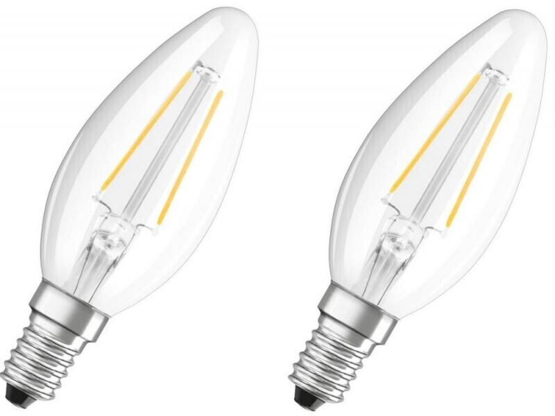 Osram LED Lampe ersetzt 60W E14 Kerze - B35 in Weiß 5 5W 806lm