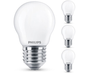 Philips LED Classic B22 Lampen, 2er Pack - Warmweiß, 60W Ersatz, Klar & Langlebig Für Jede Leuchte