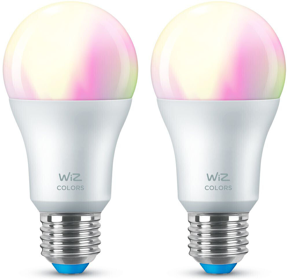 Wiz LED smart bulbs in white 8W 806lm 2-pack white