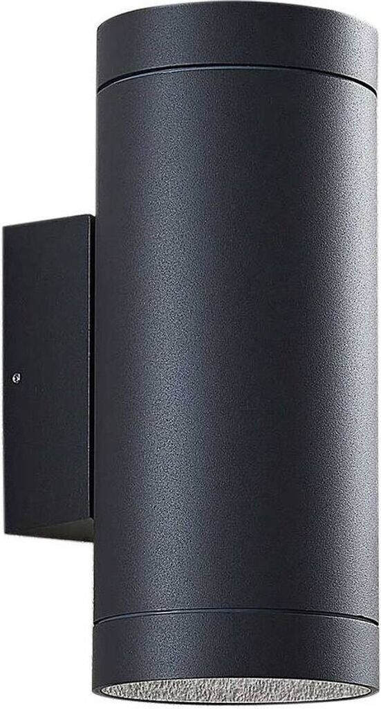 Lucande Thomke outdoor wall lamp, E27, 2 bulbs