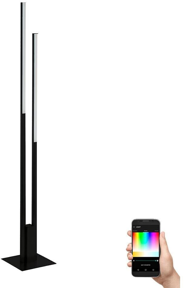 Eglo 900082 - LED RGBW Dimmbare Stehleuchte FRAIOLI-Z2xLED/16W/230V schwarz  ab 209,88 € | Preisvergleich bei