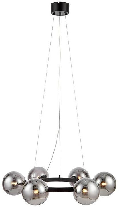 Markslöjd Lighting 108051 - Suspension lamp CIRCLE 6xG9/20W/230V black