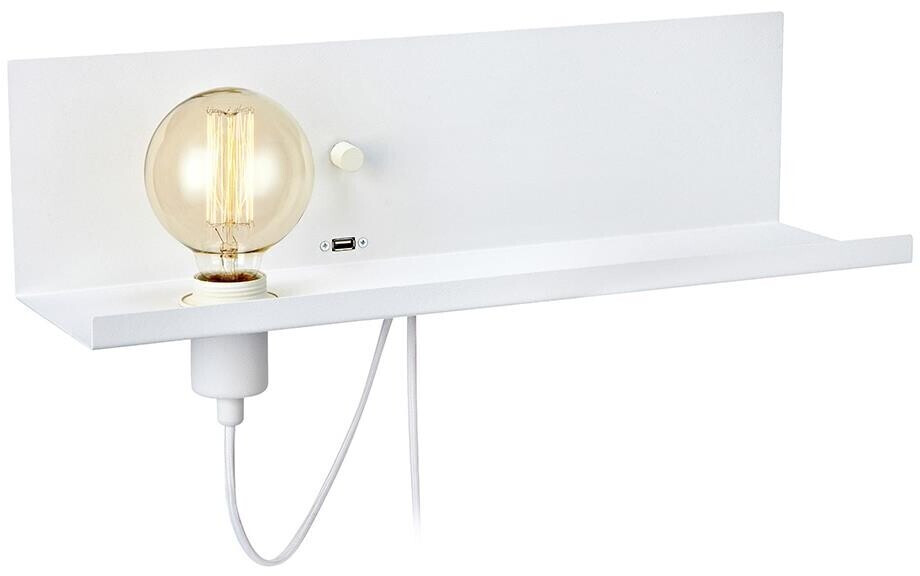 Markslöjd Lighting 106969 - Dimmable wall lamp with USB MULTI 1xE27/60W/230V