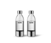 Aarke Water bottle 2x 0,45l PET silver