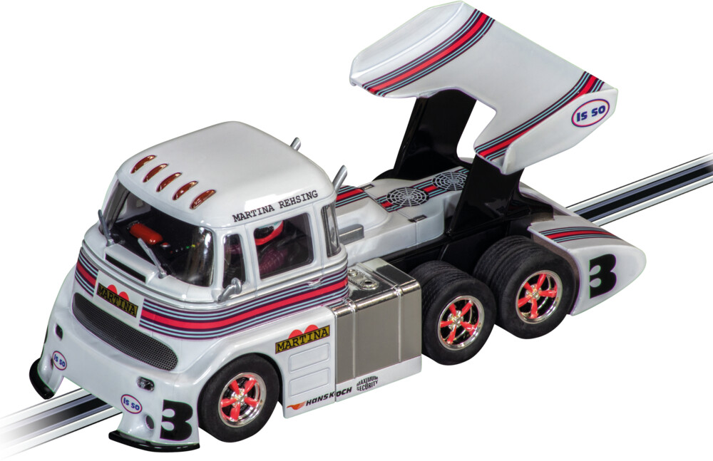 Carrera Race Truck Cabover Martina Rehsing Team No.3