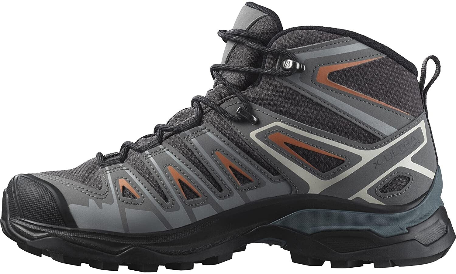 Salomon X Ultra Pioneer Mid GTX Women magnet/quiet shade/coral gold